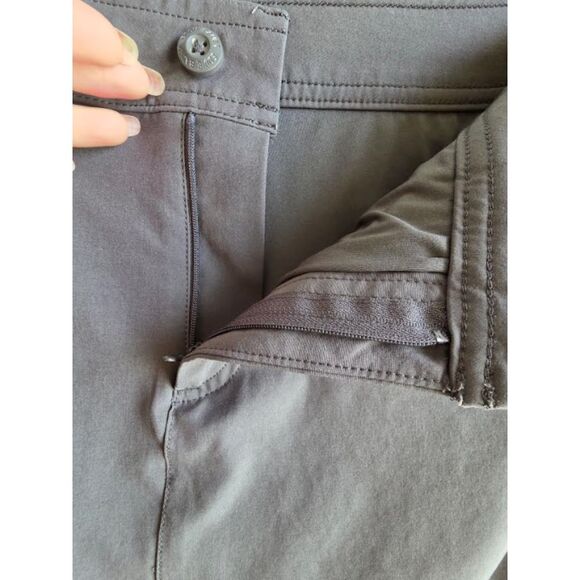 Eddie Bauer Skort Skirt Gray Adventurer Pockets Pickleball Golf Gorpcore Size 10 - Picture 5 of 11